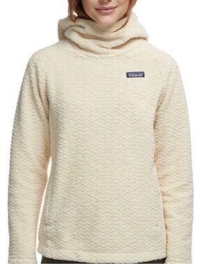 Patagonia Cream Textured Fleece Pullover